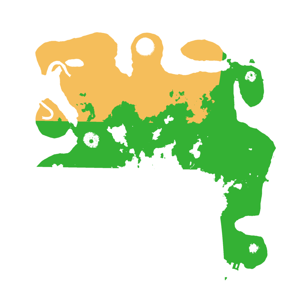 Biome Rust Map: Procedural Map, Size: 3000, Seed: 69584995