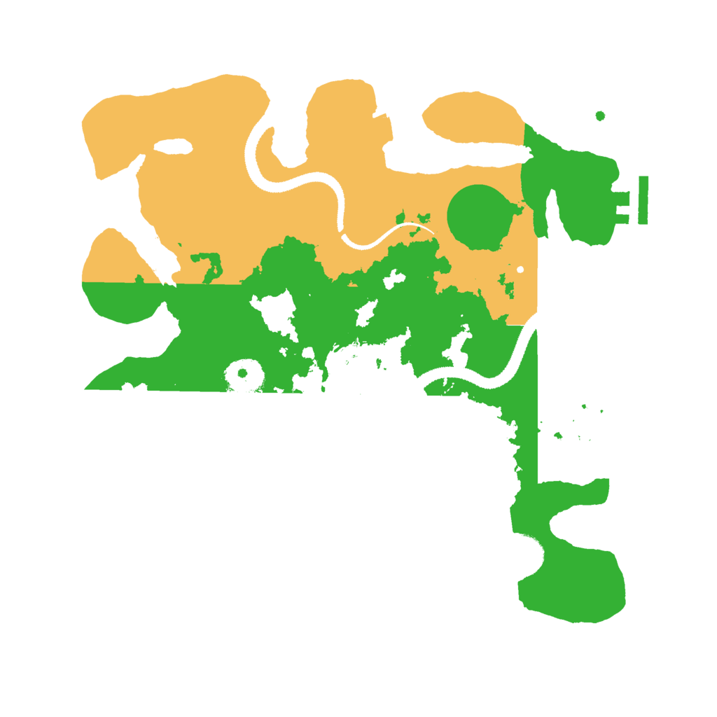 Biome Rust Map: Procedural Map, Size: 3000, Seed: 69584995