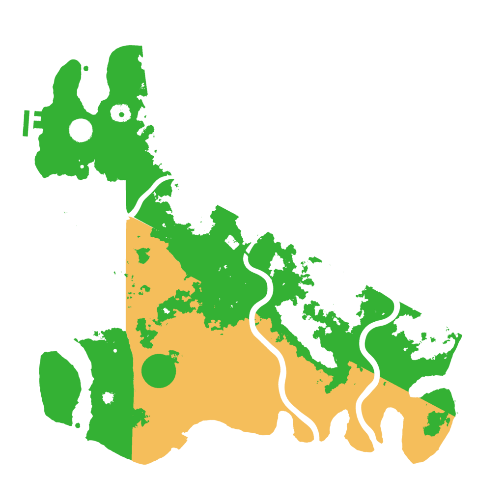 Biome Rust Map: Procedural Map, Size: 3900, Seed: 66728674