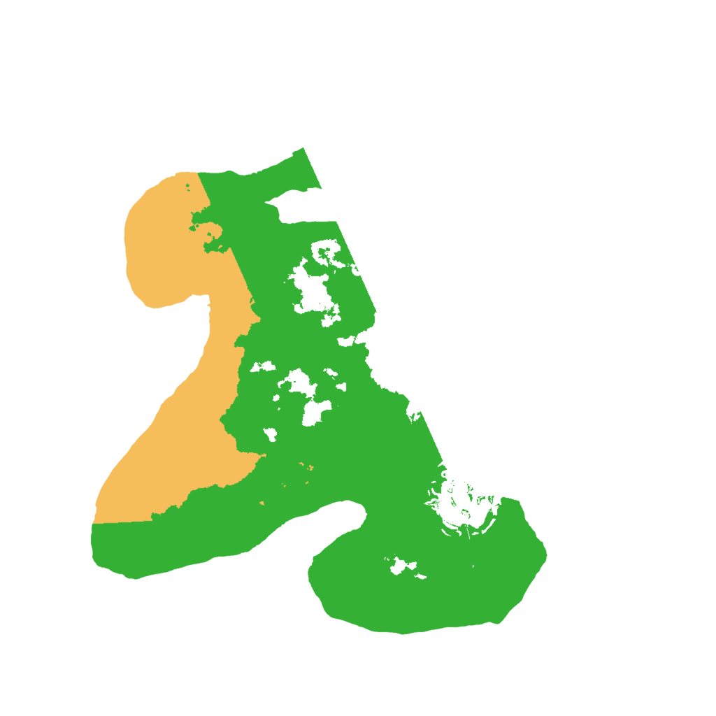 Biome Rust Map: Barren, Size: 2000, Seed: 40000