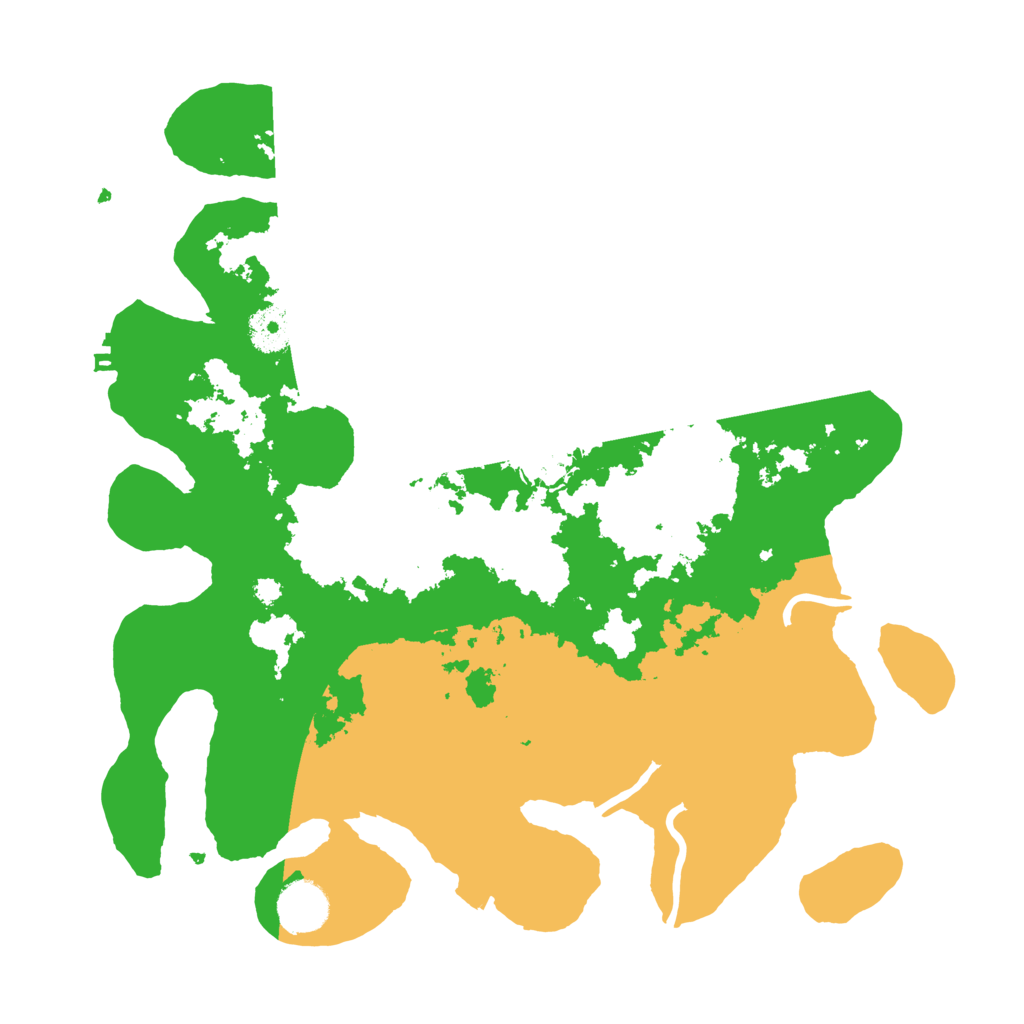 Biome Rust Map: Procedural Map, Size: 3500, Seed: 687363578