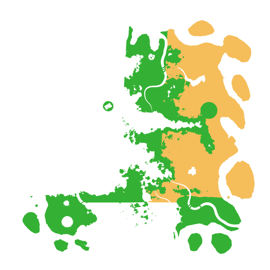 Biome Rust Map: Procedural Map, Size: 4250, Seed: 714364256