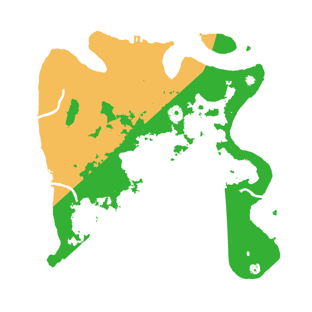 Biome Rust Map: Procedural Map, Size: 3000, Seed: 1738370531