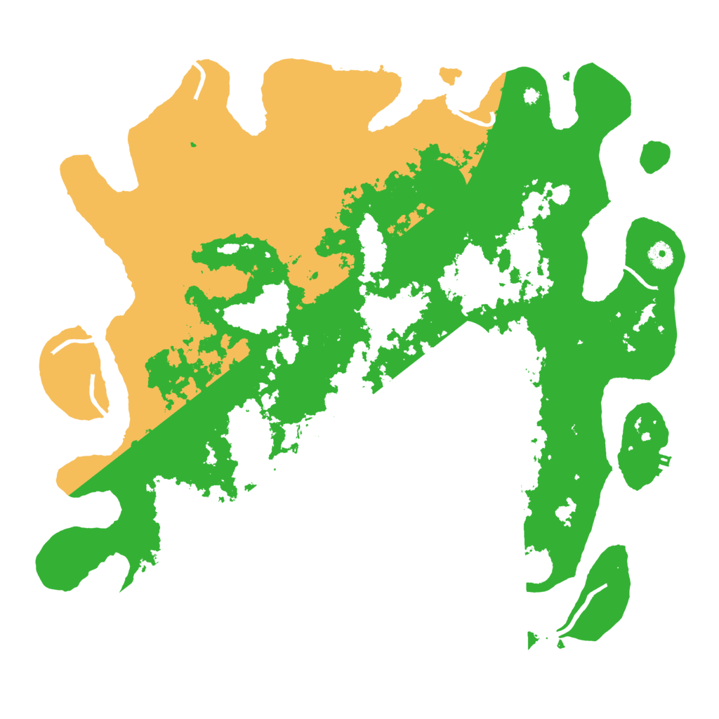 Biome Rust Map: Procedural Map, Size: 4250, Seed: 19290