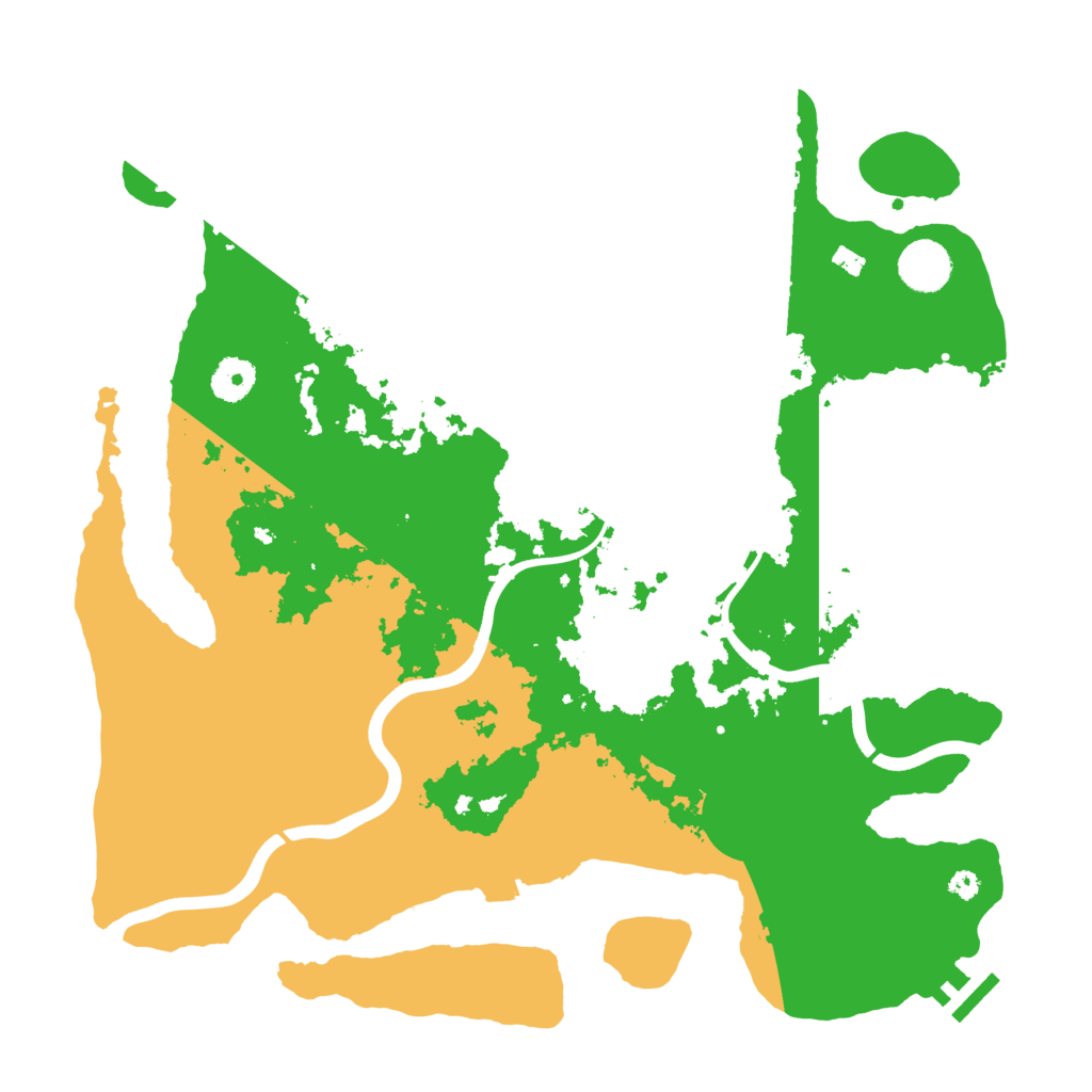 Biome Rust Map: Procedural Map, Size: 3750, Seed: 48545549