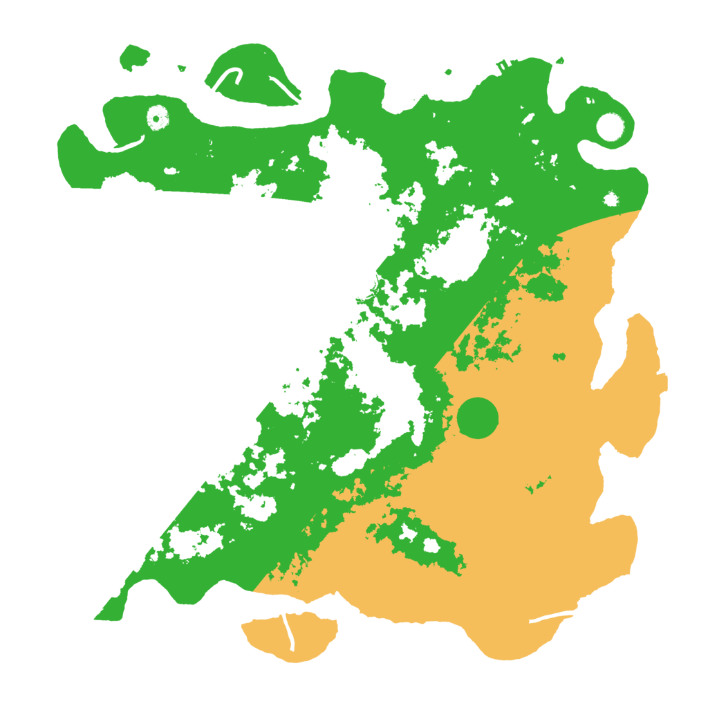 Biome Rust Map: Procedural Map, Size: 4500, Seed: 335166889