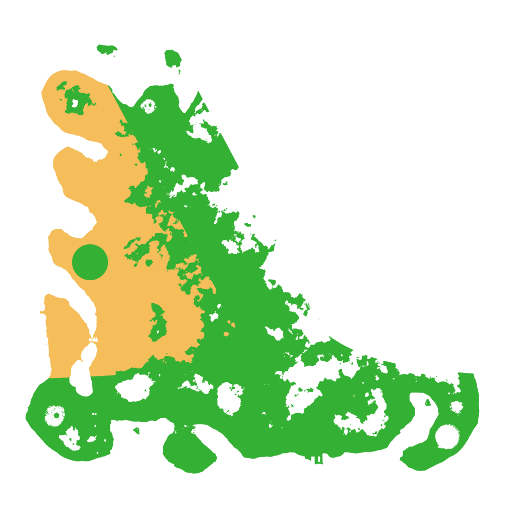 Biome Rust Map: Procedural Map, Size: 3800, Seed: 78405501