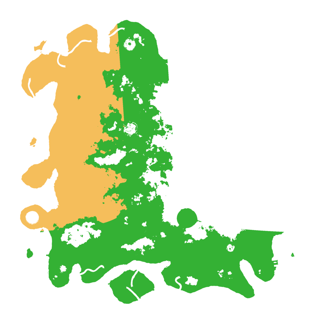 Biome Rust Map: Procedural Map, Size: 4300, Seed: 62794386