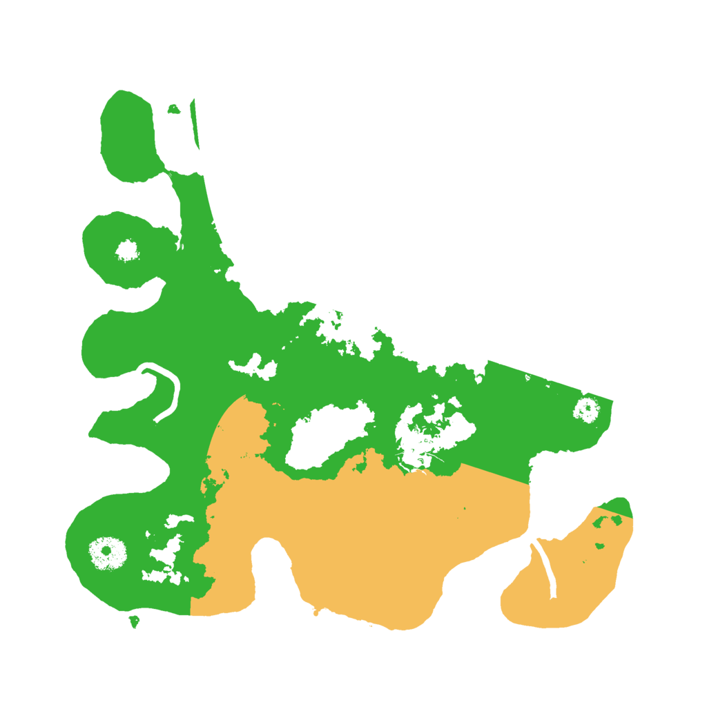 Biome Rust Map: Procedural Map, Size: 3000, Seed: 15139