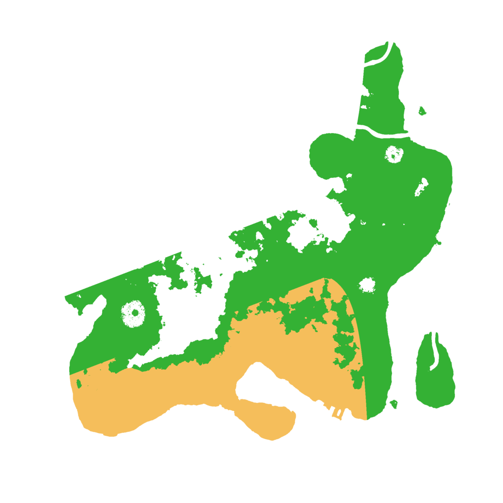 Biome Rust Map: Procedural Map, Size: 3000, Seed: 31634