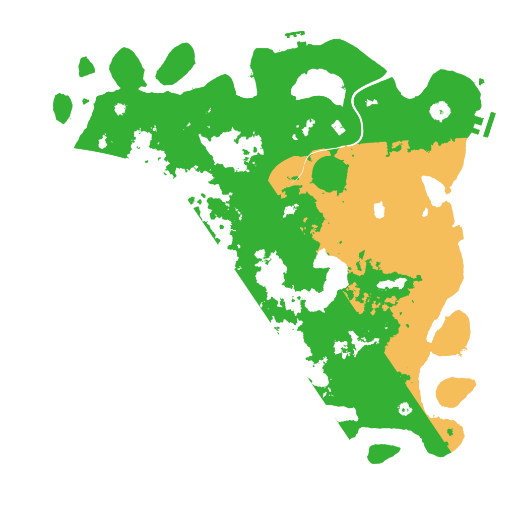 Biome Rust Map: Procedural Map, Size: 4000, Seed: 26288787