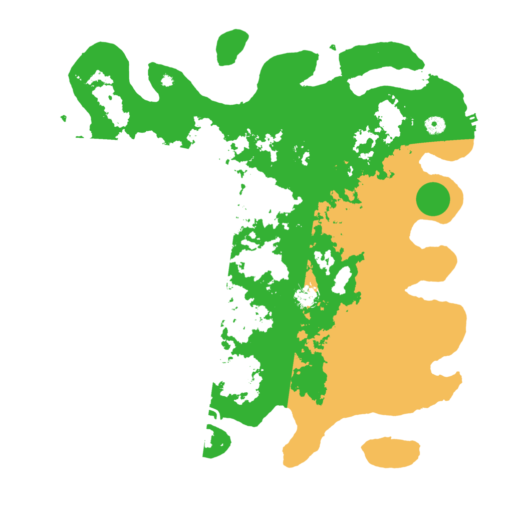 Biome Rust Map: Procedural Map, Size: 4000, Seed: 19697