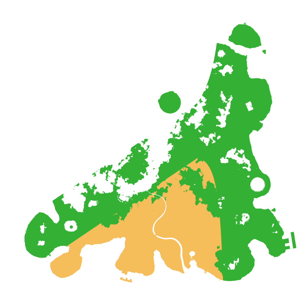 Biome Rust Map: Procedural Map, Size: 3750, Seed: 68283971