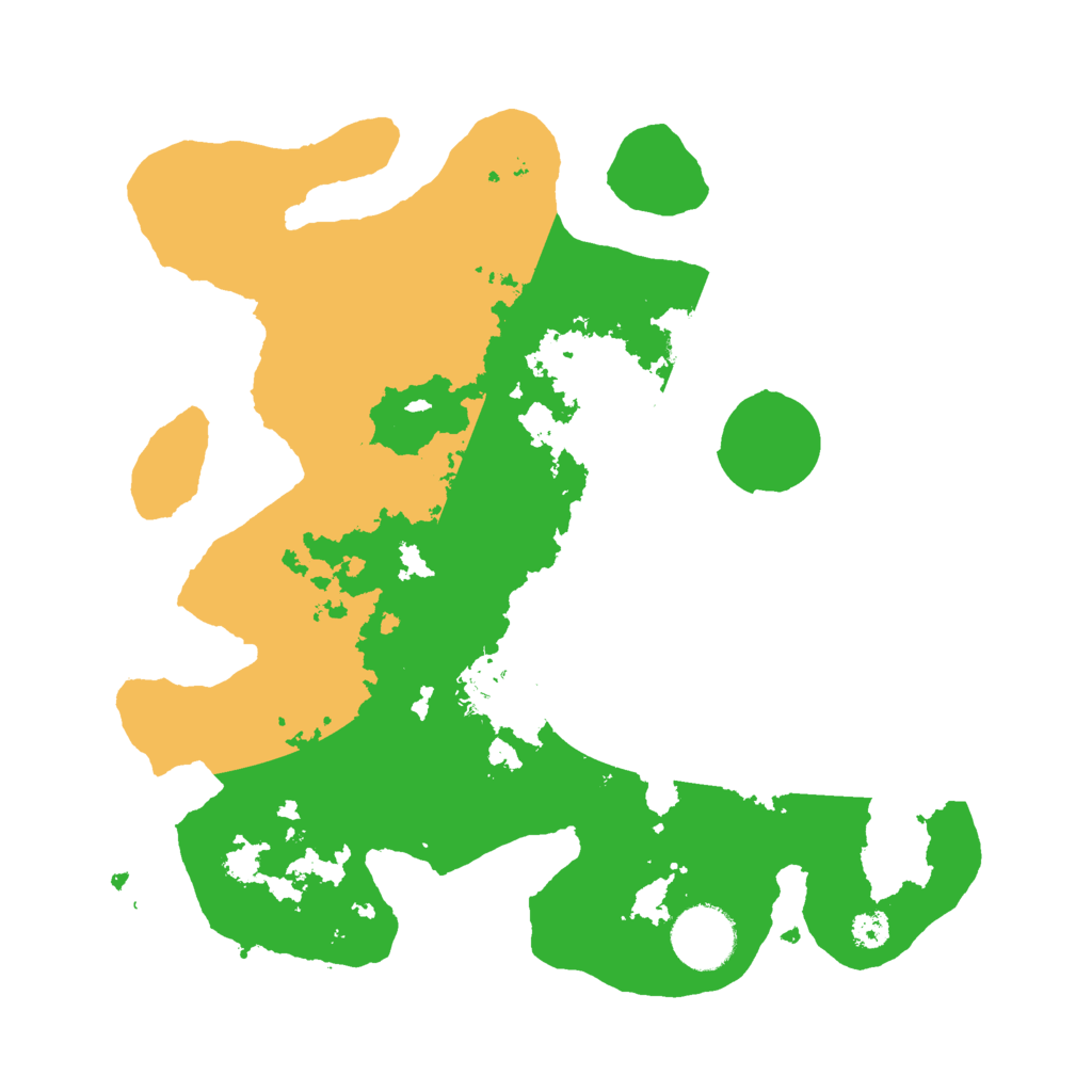 Biome Rust Map: Procedural Map, Size: 3000, Seed: 3692147