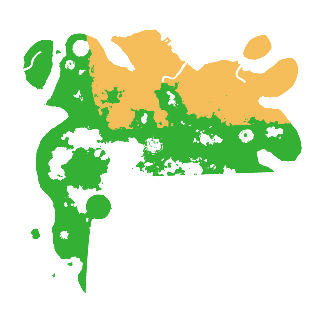 Biome Rust Map: Procedural Map, Size: 3450, Seed: 75004018