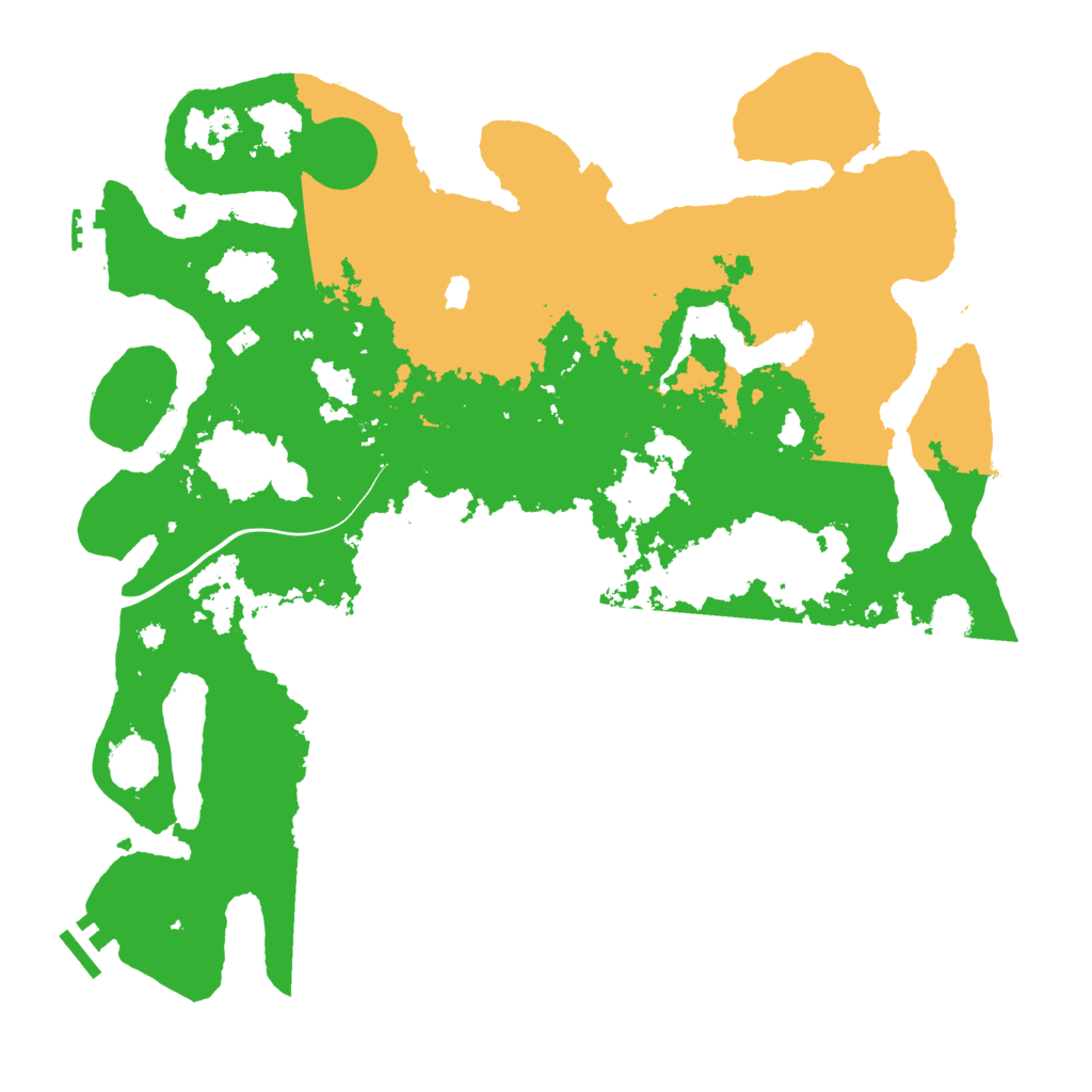 Biome Rust Map: Procedural Map, Size: 4000, Seed: 65600039