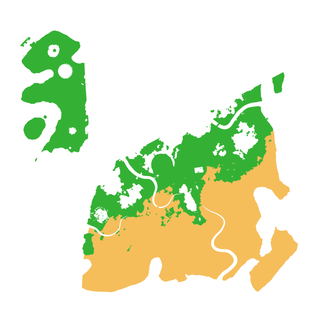 Biome Rust Map: Procedural Map, Size: 3850, Seed: 35041721