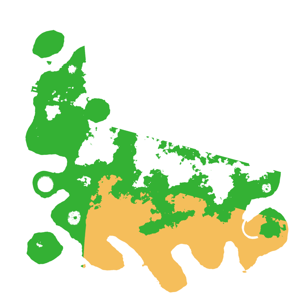 Biome Rust Map: Procedural Map, Size: 3450, Seed: 16076318