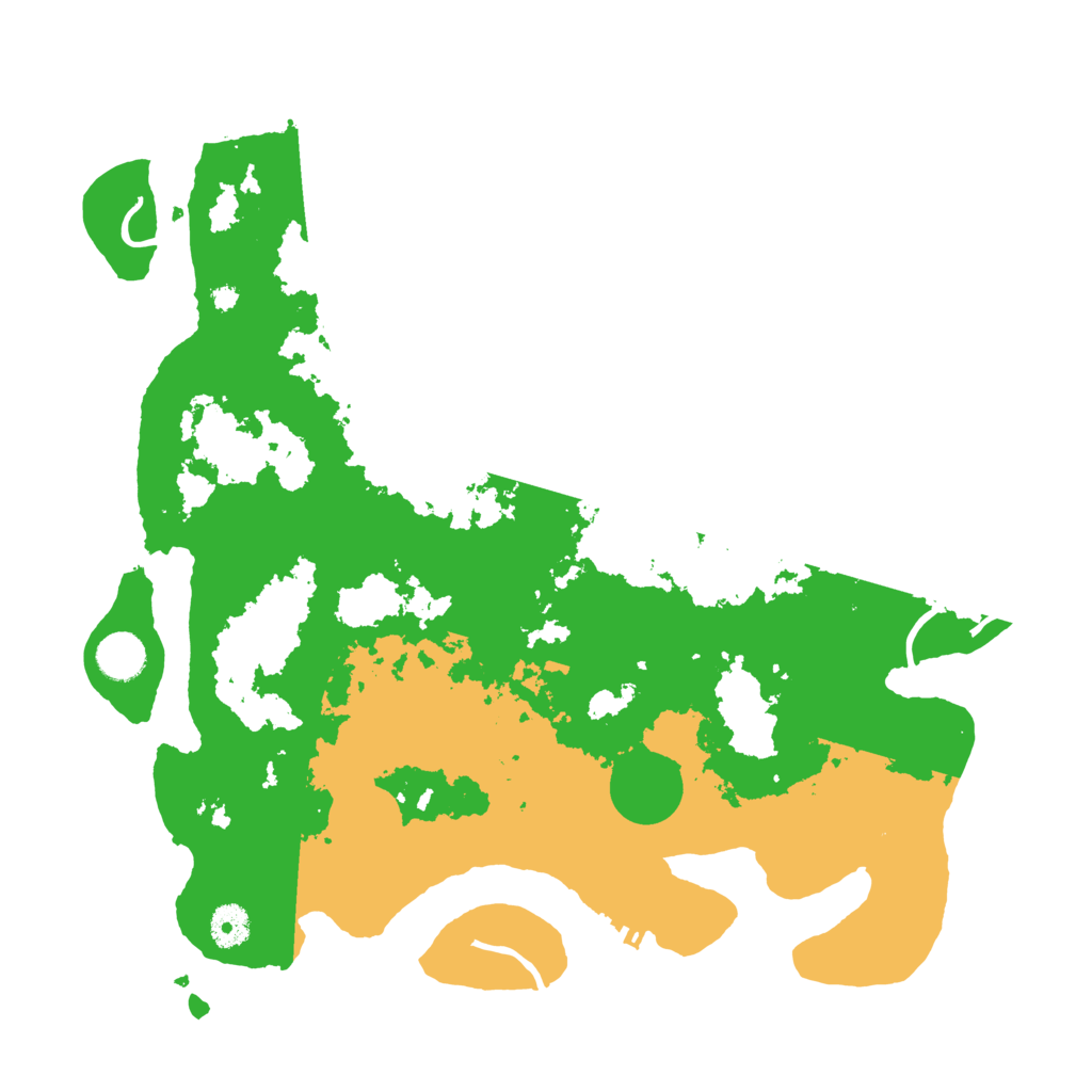 Biome Rust Map: Procedural Map, Size: 3950, Seed: 44213742