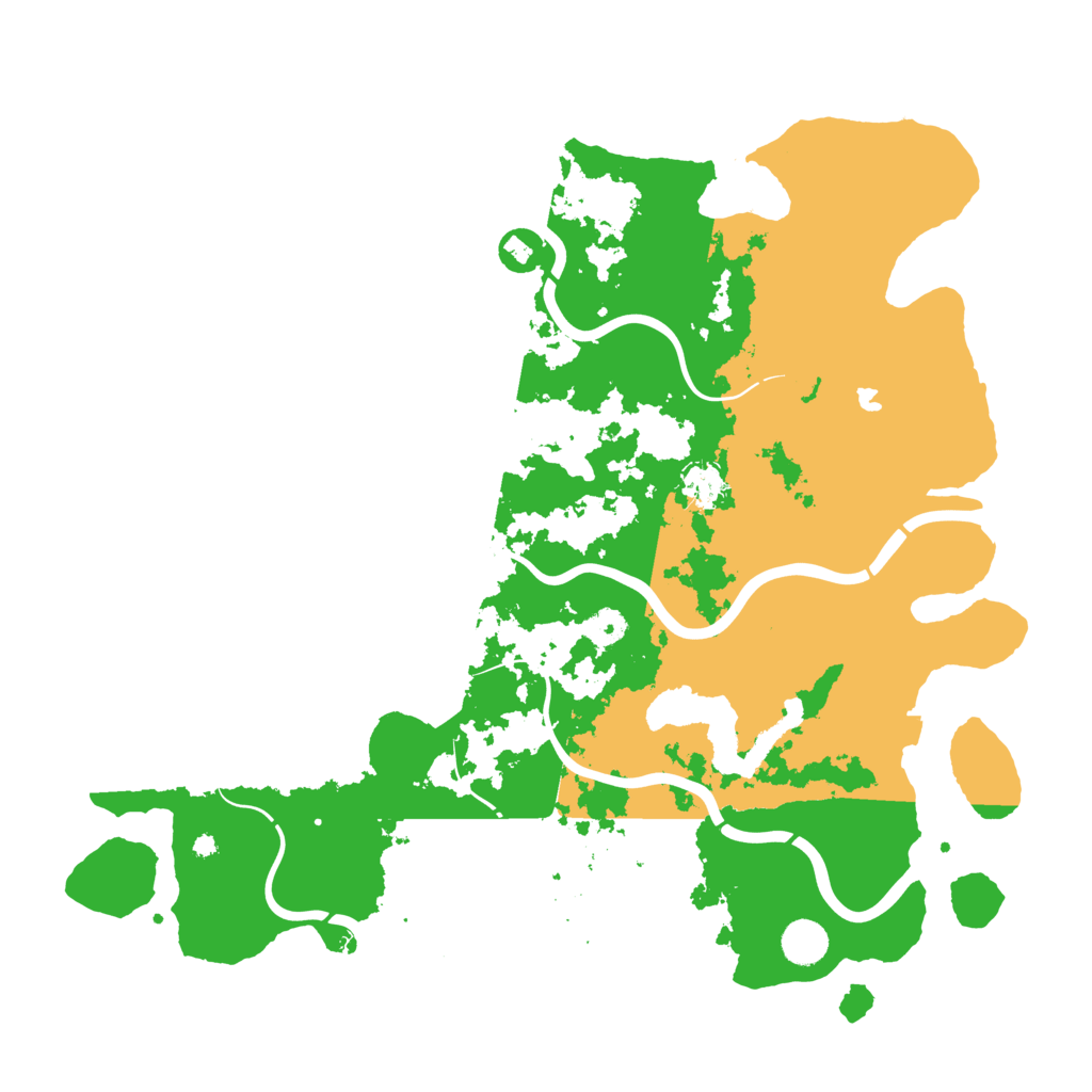 Biome Rust Map: Procedural Map, Size: 4300, Seed: 20138855
