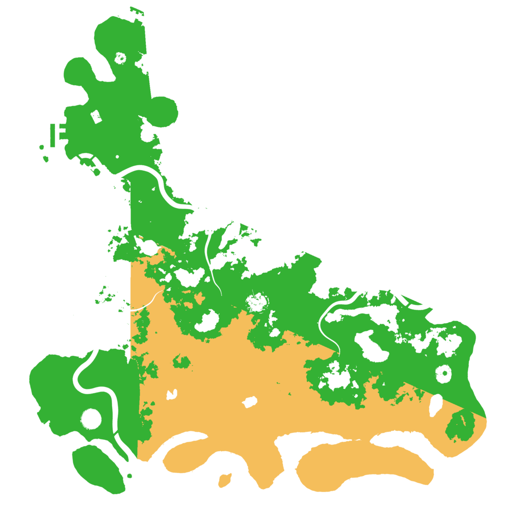 Biome Rust Map: Procedural Map, Size: 4500, Seed: 1854543108