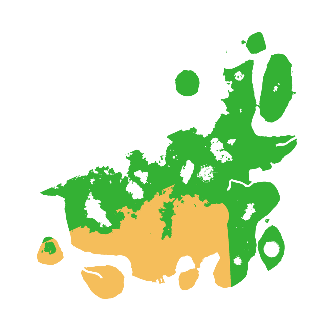 Biome Rust Map: Procedural Map, Size: 3550, Seed: 33585637