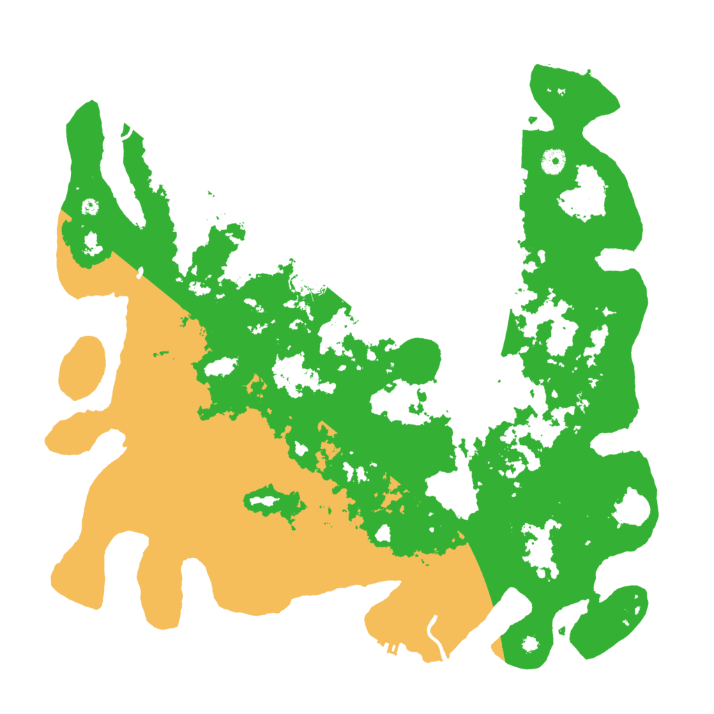 Biome Rust Map: Procedural Map, Size: 4250, Seed: 131681818
