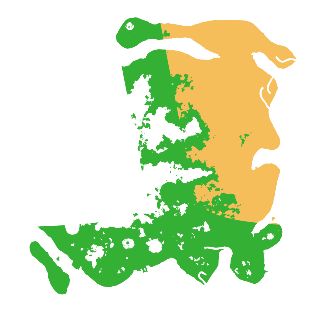 Biome Rust Map: Procedural Map, Size: 4100, Seed: 9776544