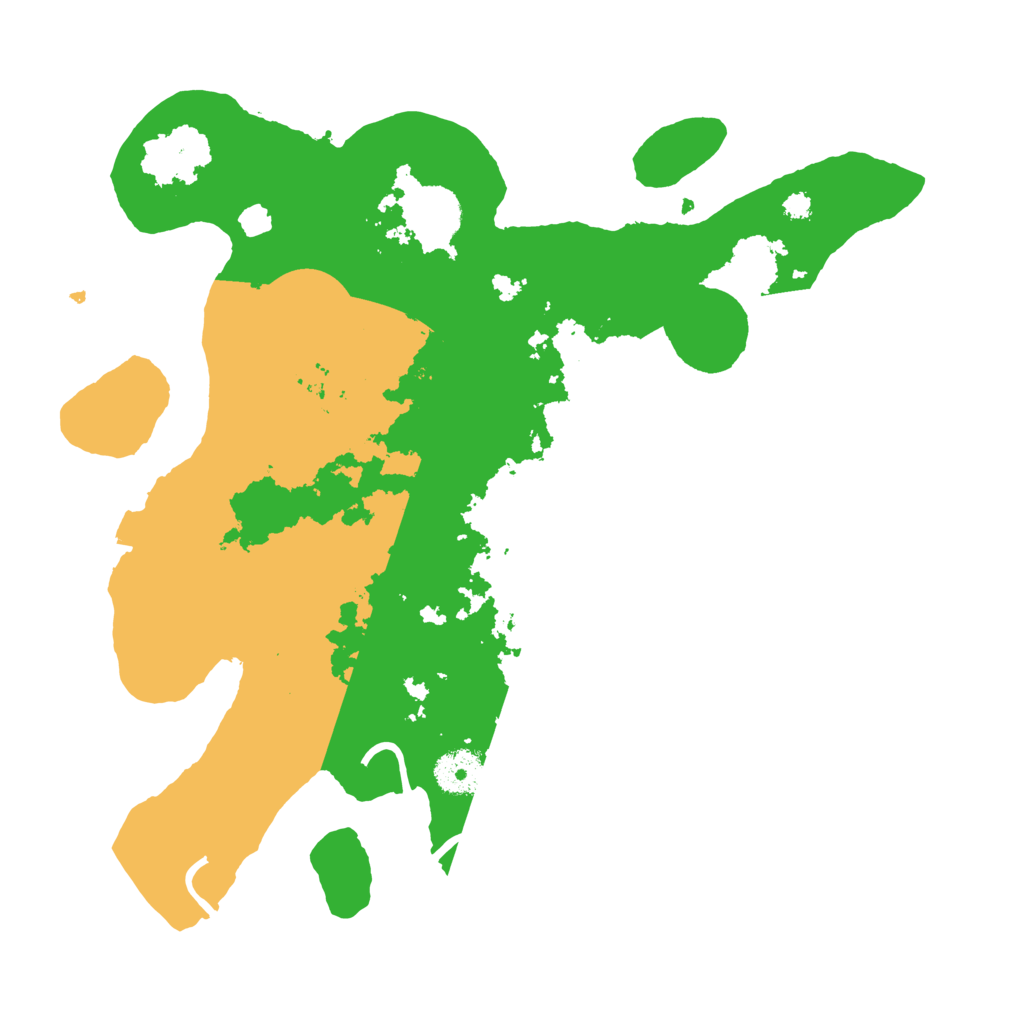 Biome Rust Map: Procedural Map, Size: 3400, Seed: 37733118