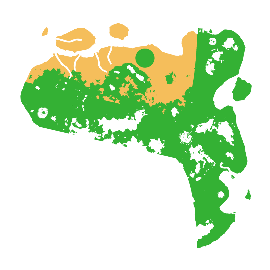 Biome Rust Map: Procedural Map, Size: 3750, Seed: 46071150