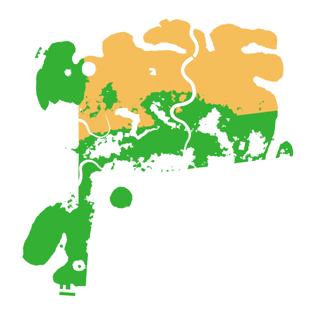 Biome Rust Map: Procedural Map, Size: 4000, Seed: 23629242