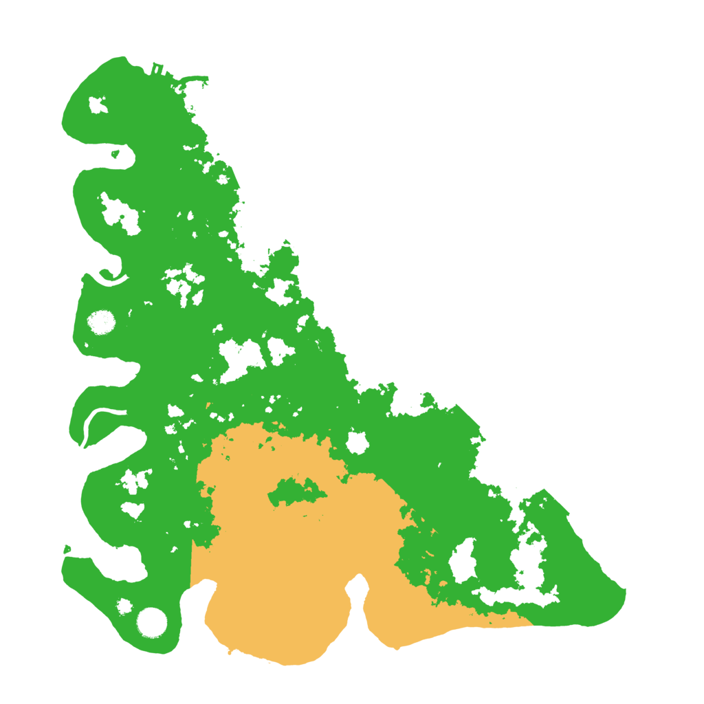 Biome Rust Map: Procedural Map, Size: 4100, Seed: 41039074