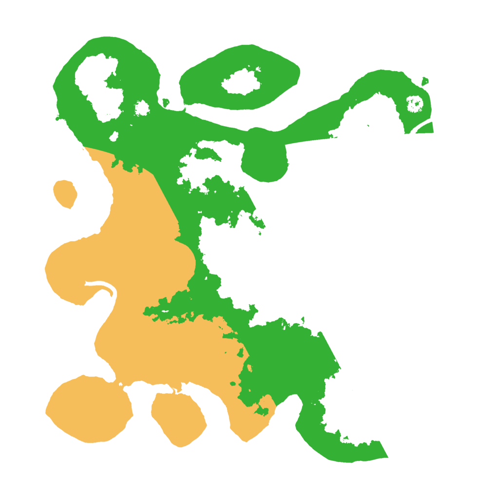 Biome Rust Map: Procedural Map, Size: 3000, Seed: 557463