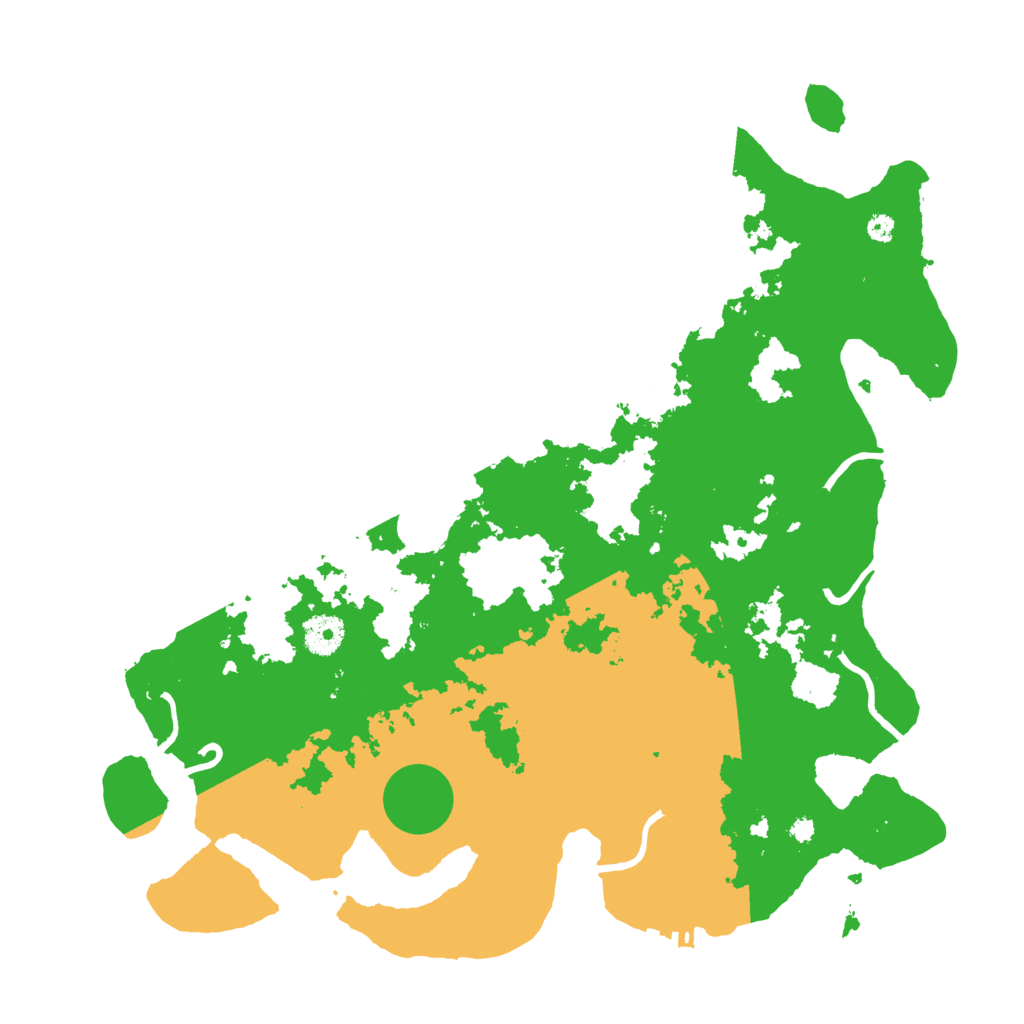 Biome Rust Map: Procedural Map, Size: 3850, Seed: 94824657