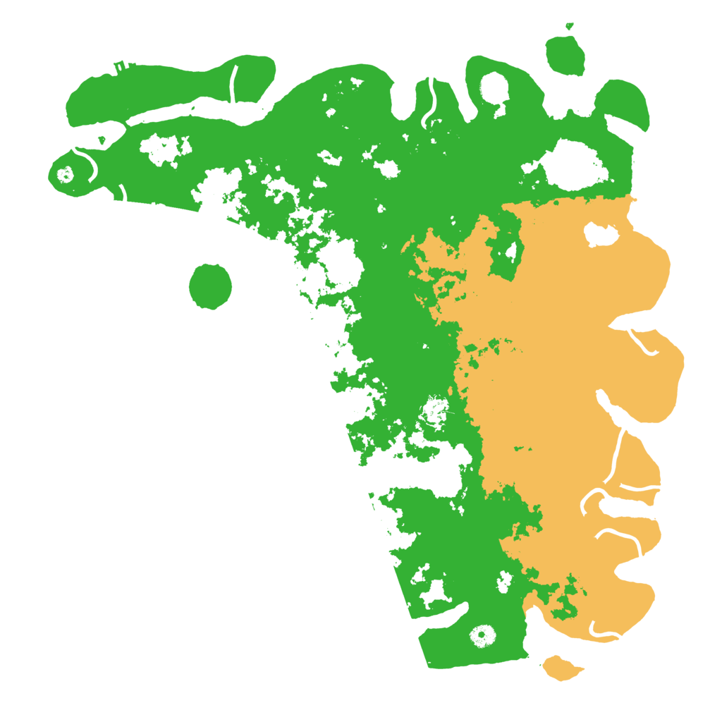 Biome Rust Map: Procedural Map, Size: 4554, Seed: 35936132