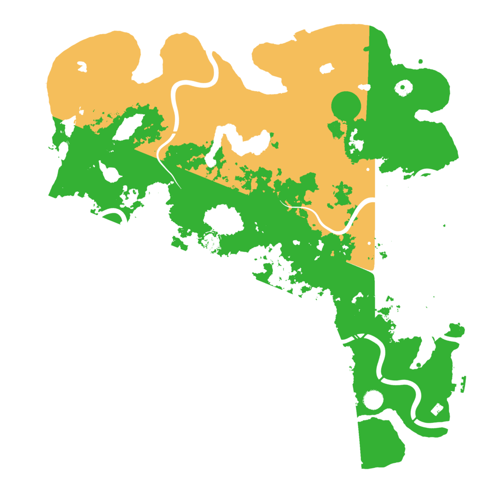 Biome Rust Map: Procedural Map, Size: 4500, Seed: 777888