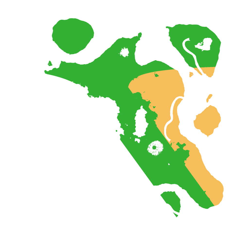 Biome Rust Map: Procedural Map, Size: 2550, Seed: 475495169