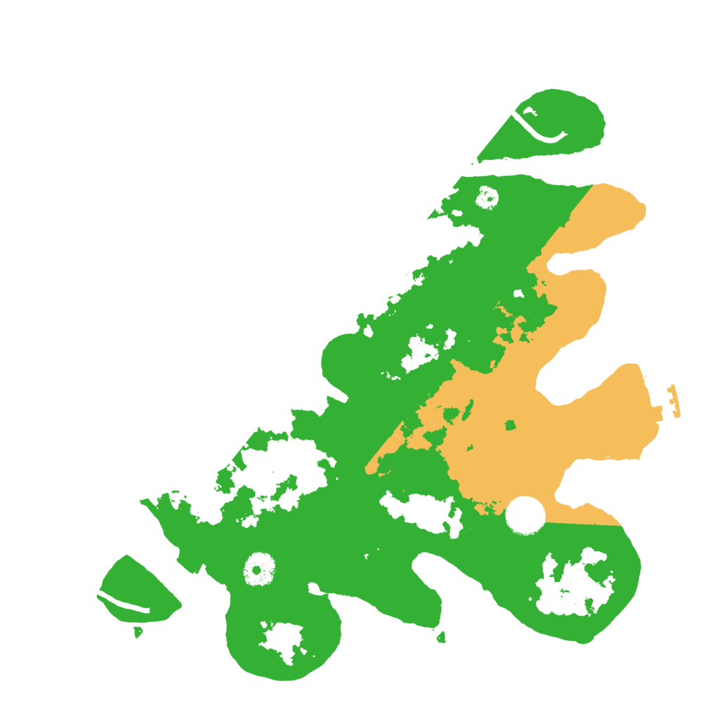 Biome Rust Map: Procedural Map, Size: 3300, Seed: 409116719
