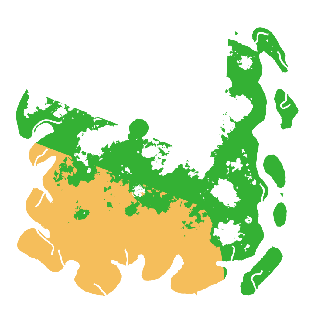 Biome Rust Map: Procedural Map, Size: 4500, Seed: 482951292