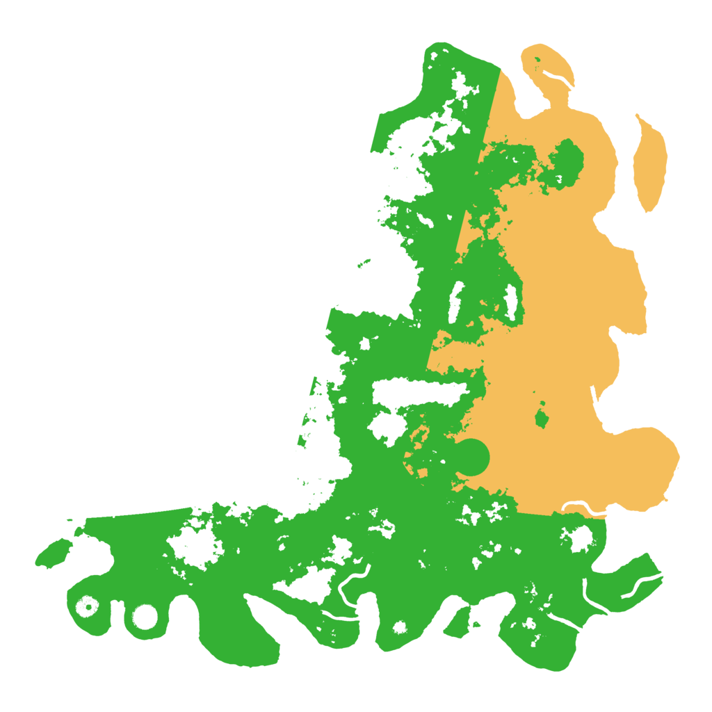 Biome Rust Map: Procedural Map, Size: 5000, Seed: 761083065