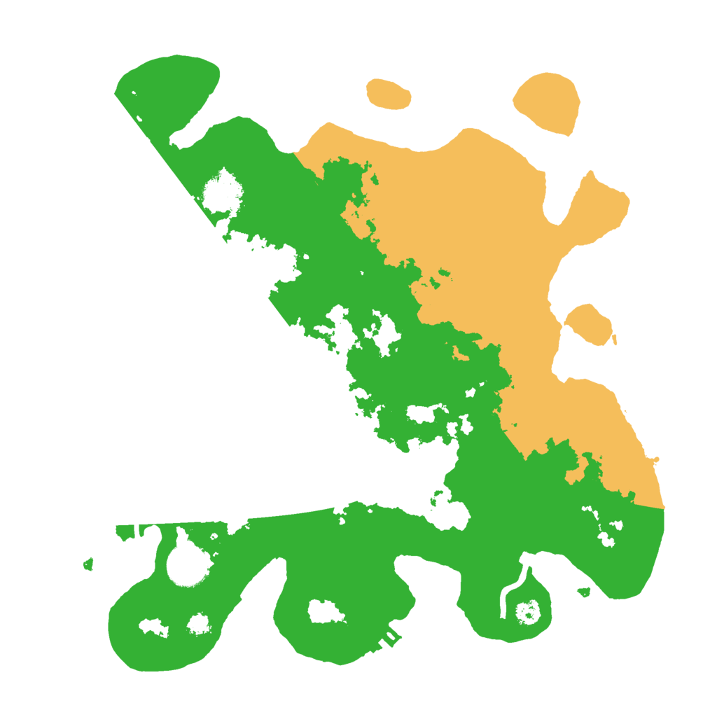 Biome Rust Map: Procedural Map, Size: 3000, Seed: 1652970