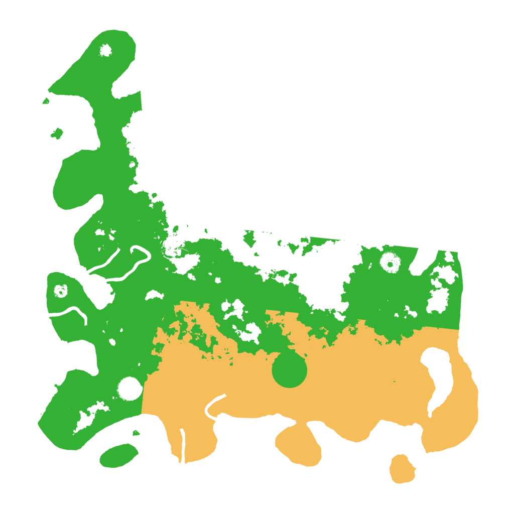 Biome Rust Map: Procedural Map, Size: 3850, Seed: 76500772