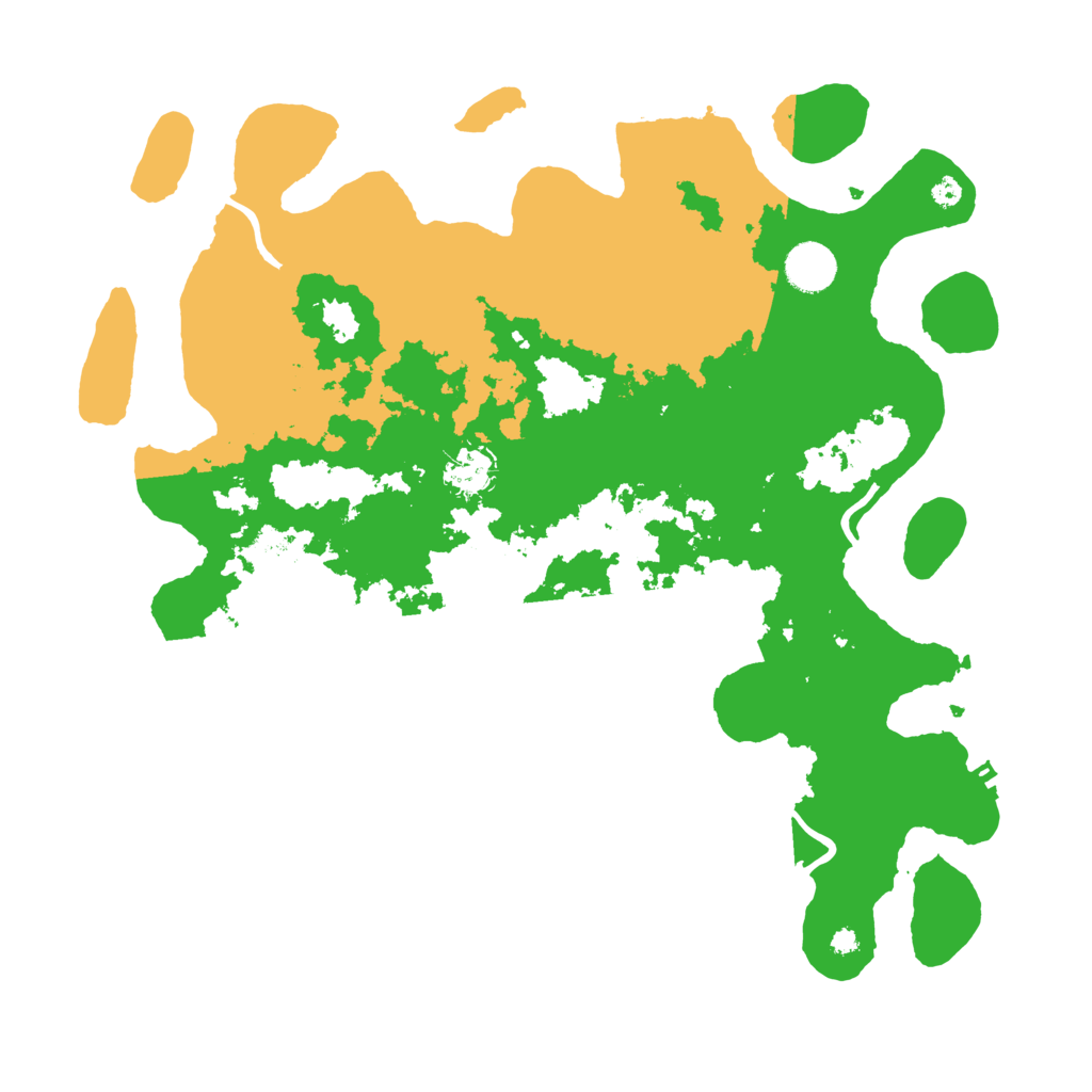Biome Rust Map: Procedural Map, Size: 3850, Seed: 10739607