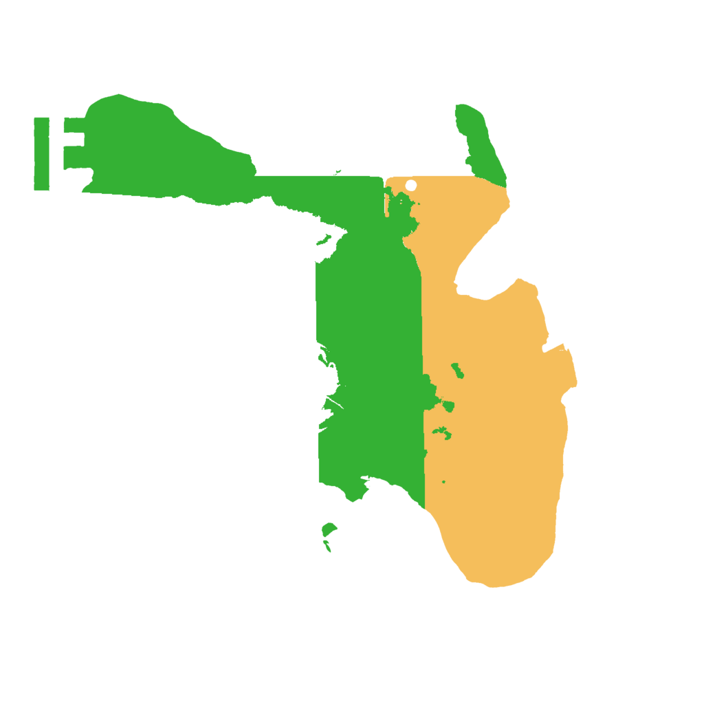 Biome Rust Map: Procedural Map, Size: 1850, Seed: 4631674