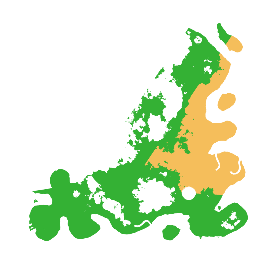 Biome Rust Map: Procedural Map, Size: 3600, Seed: 38994716