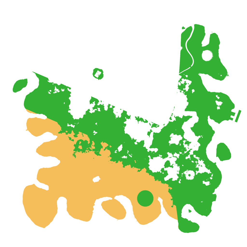 Biome Rust Map: Procedural Map, Size: 4000, Seed: 98056478