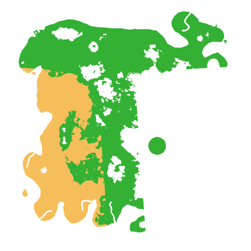 Biome Rust Map: Procedural Map, Size: 3800, Seed: 20517087