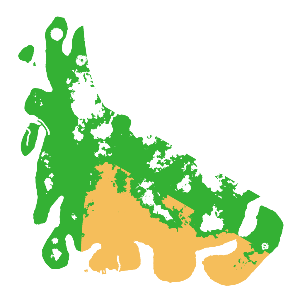 Biome Rust Map: Procedural Map, Size: 4300, Seed: 52724717