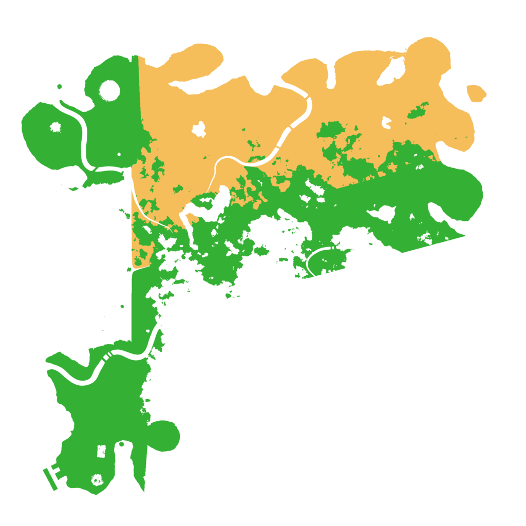 Biome Rust Map: Procedural Map, Size: 4500, Seed: 401748701