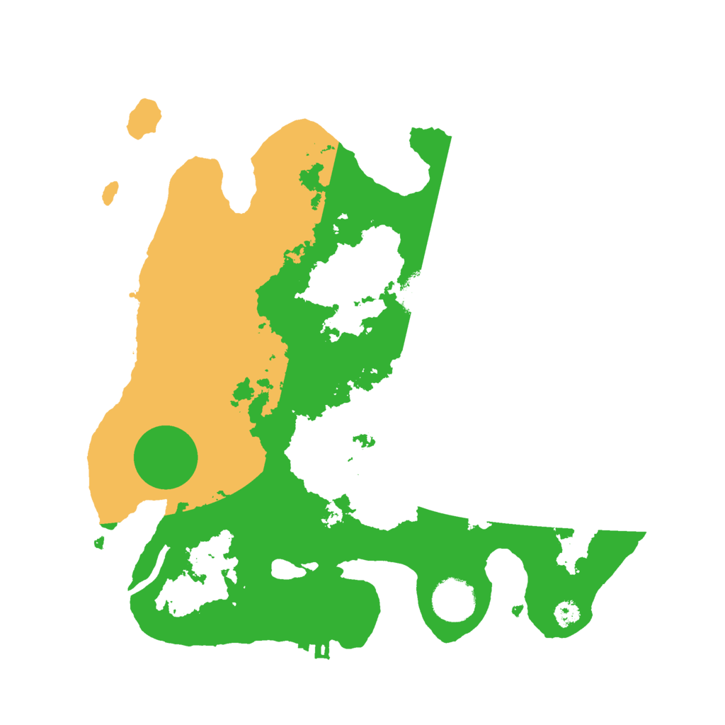 Biome Rust Map: Procedural Map, Size: 3000, Seed: 1653669051